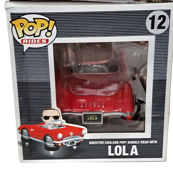 Funko Pop! Rides Director Coulson with Lola #12 Marvel Vinyl - Picture 2 of 10